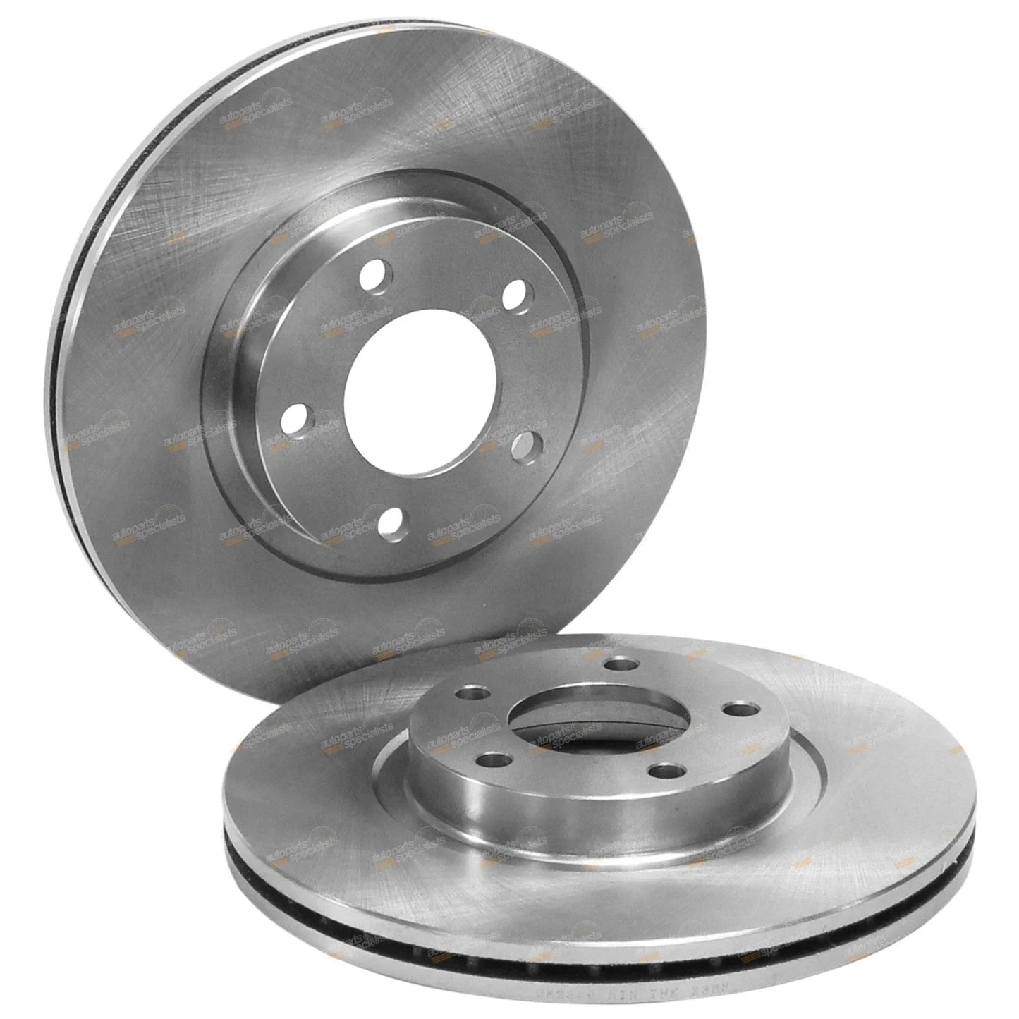 Front Disc Rotors with Brake Pads for Mazda 3 (2004 - 2014)