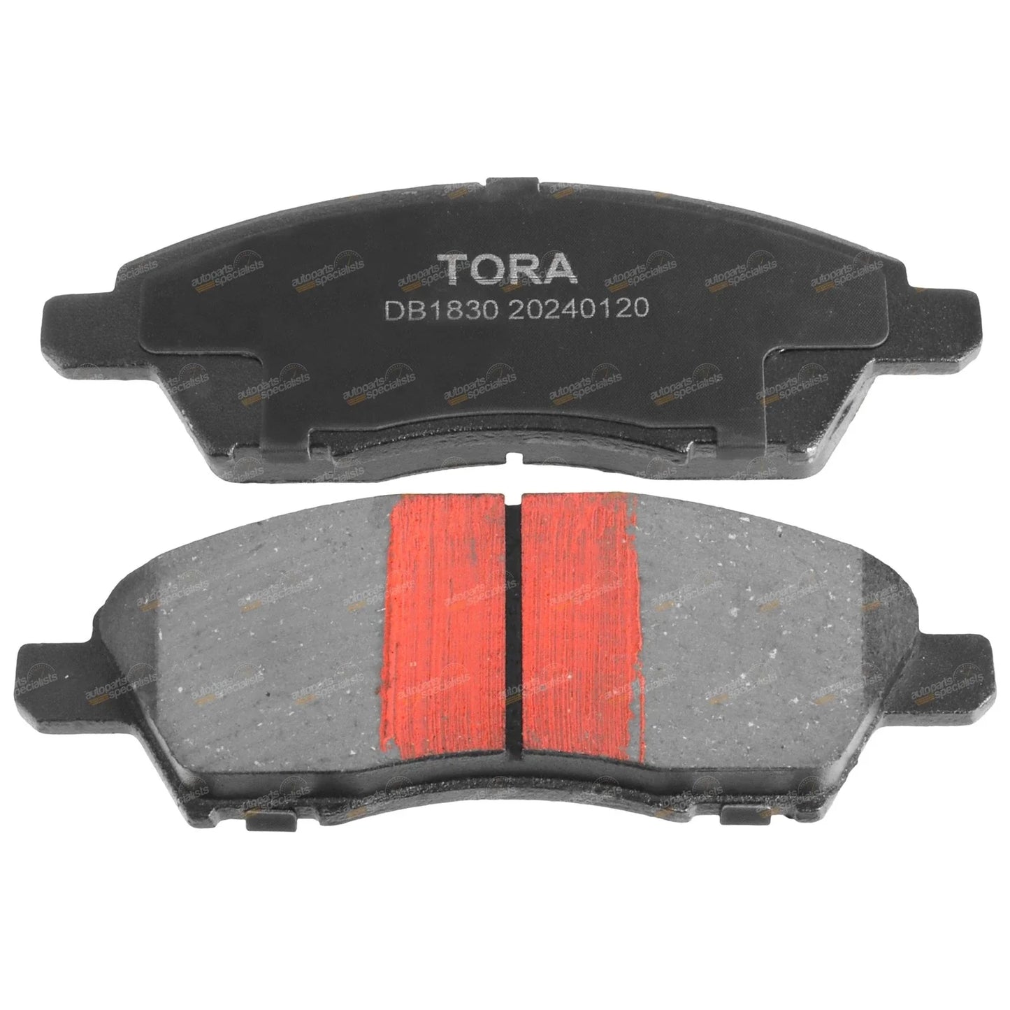 Front Ceramic Disc Brake Pad Set for Nissan Micra K13 (2010 - 2016)