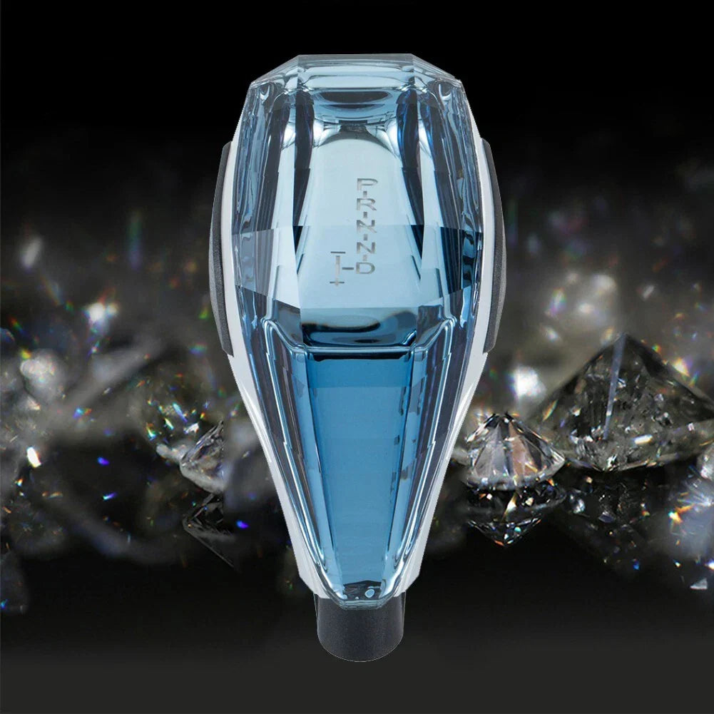 Crystal Handle Activated LED Gear Shift Knob Shifter for MAZDA TOYOTA