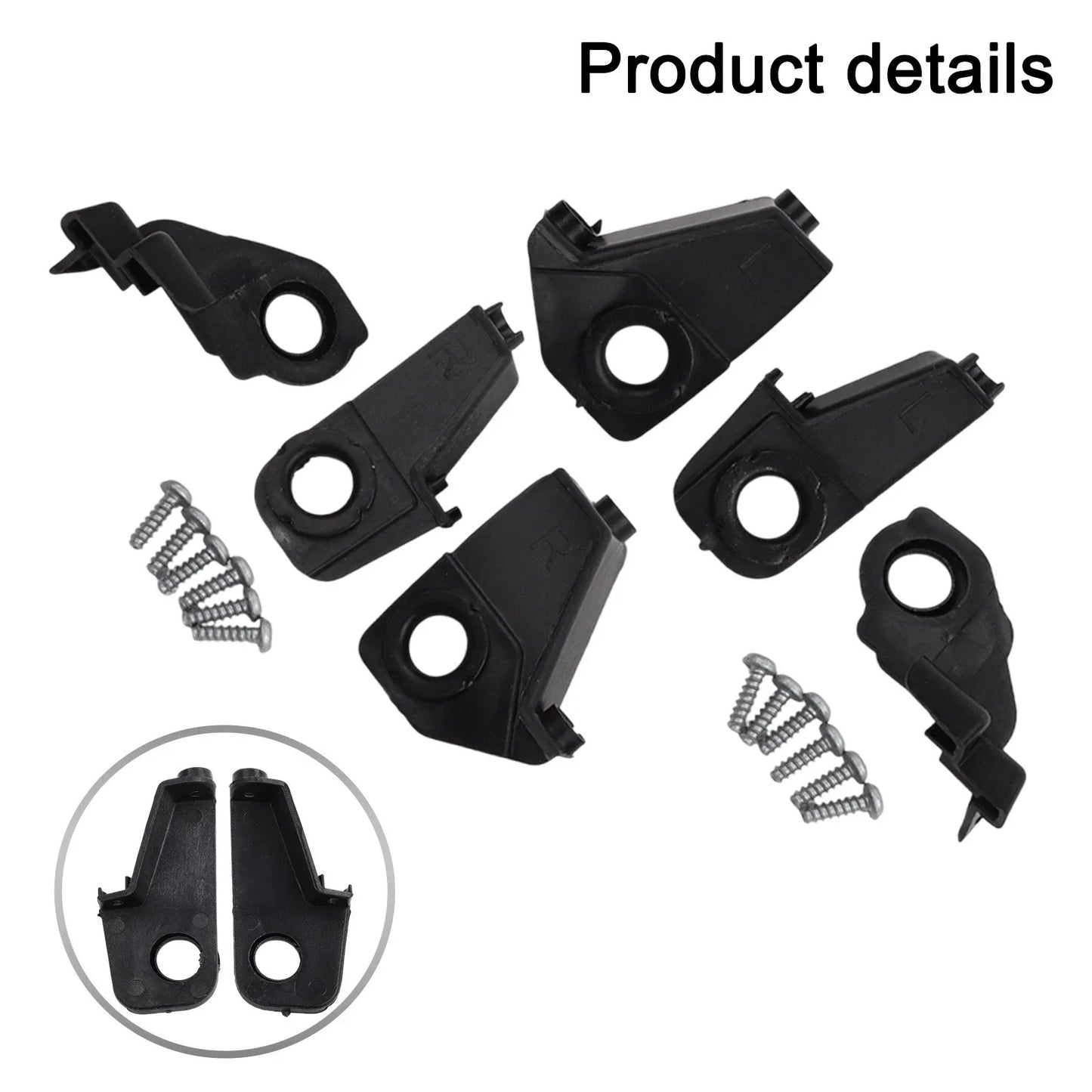 Complete Set Headlight Repair Clips for Golf Mk6 (2008–2013)
