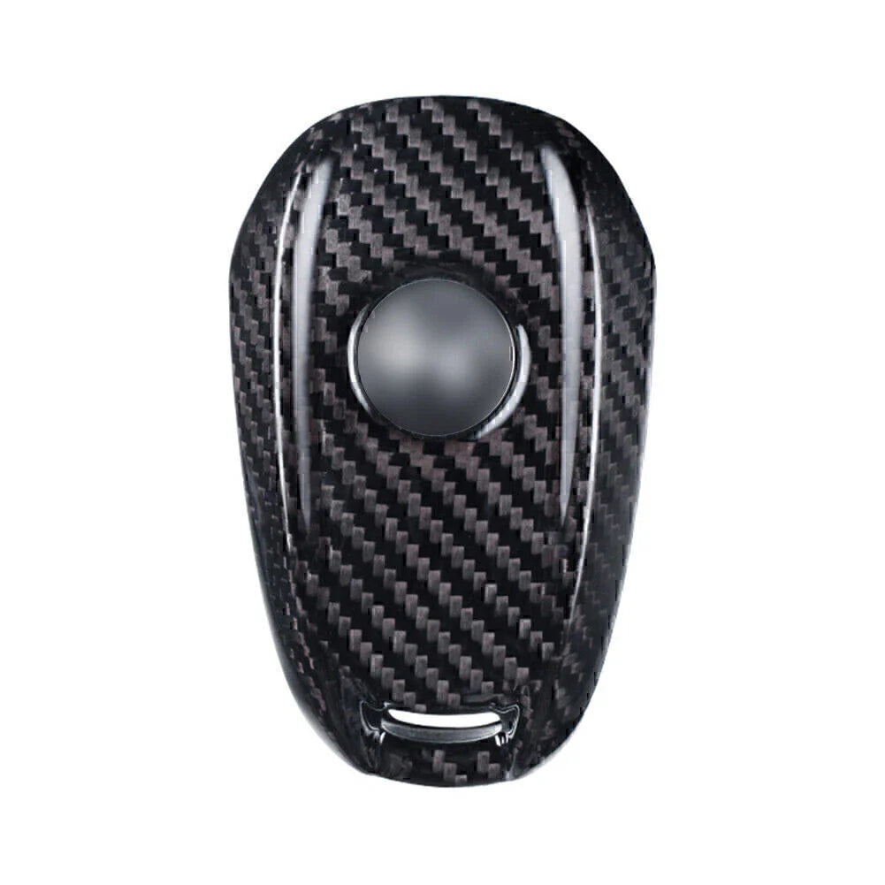 Carbon Fiber Key Shell Cover for Alfa Romeo Giulia Stelvio (2017-2023)