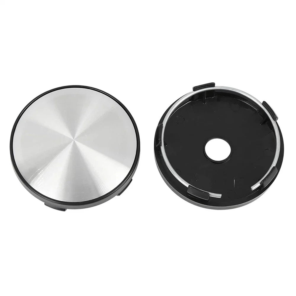 4 Pcs 60mm Universal Car Wheel Center Hub Caps Cover