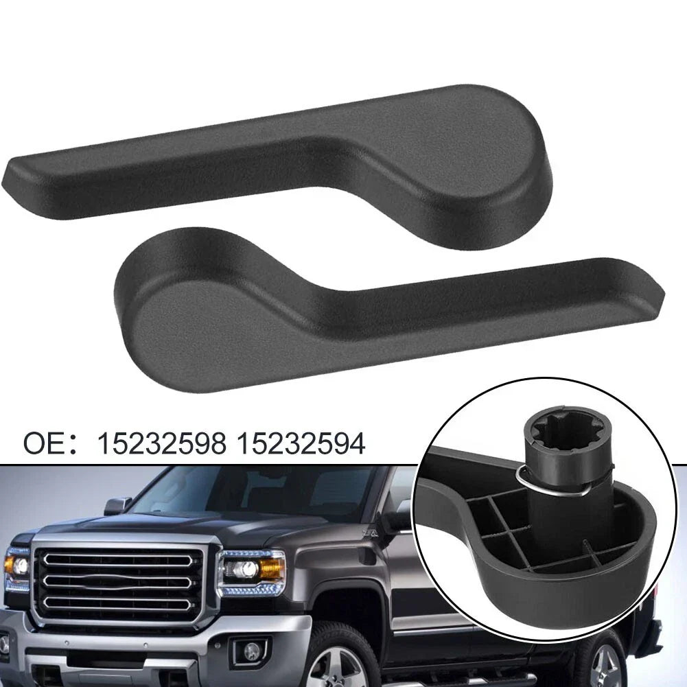 Black Seat Adjustment Lever Handle for GMC Sierra (2007–2014)