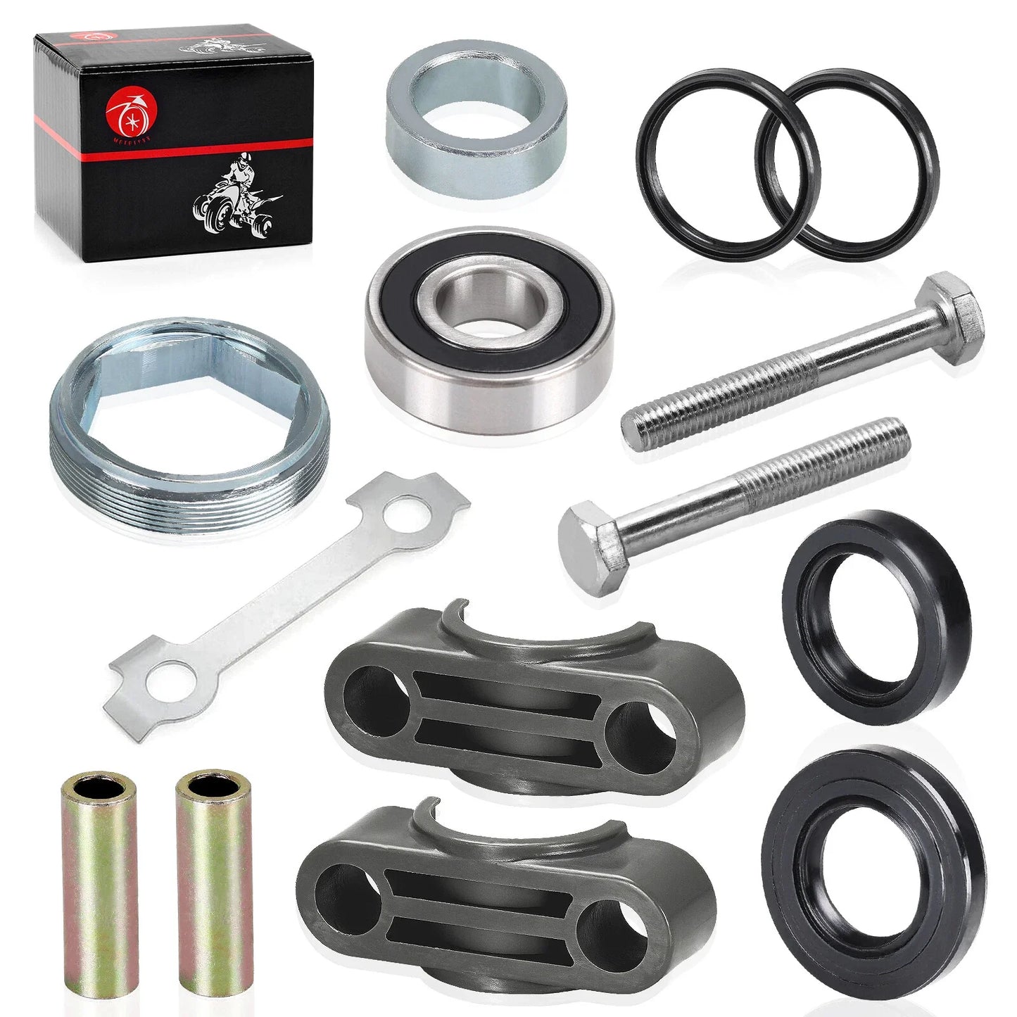 Bushing Bolt Bearing Seal Holder Nut Kit for Yamaha Warrior 350 (1987–2004)