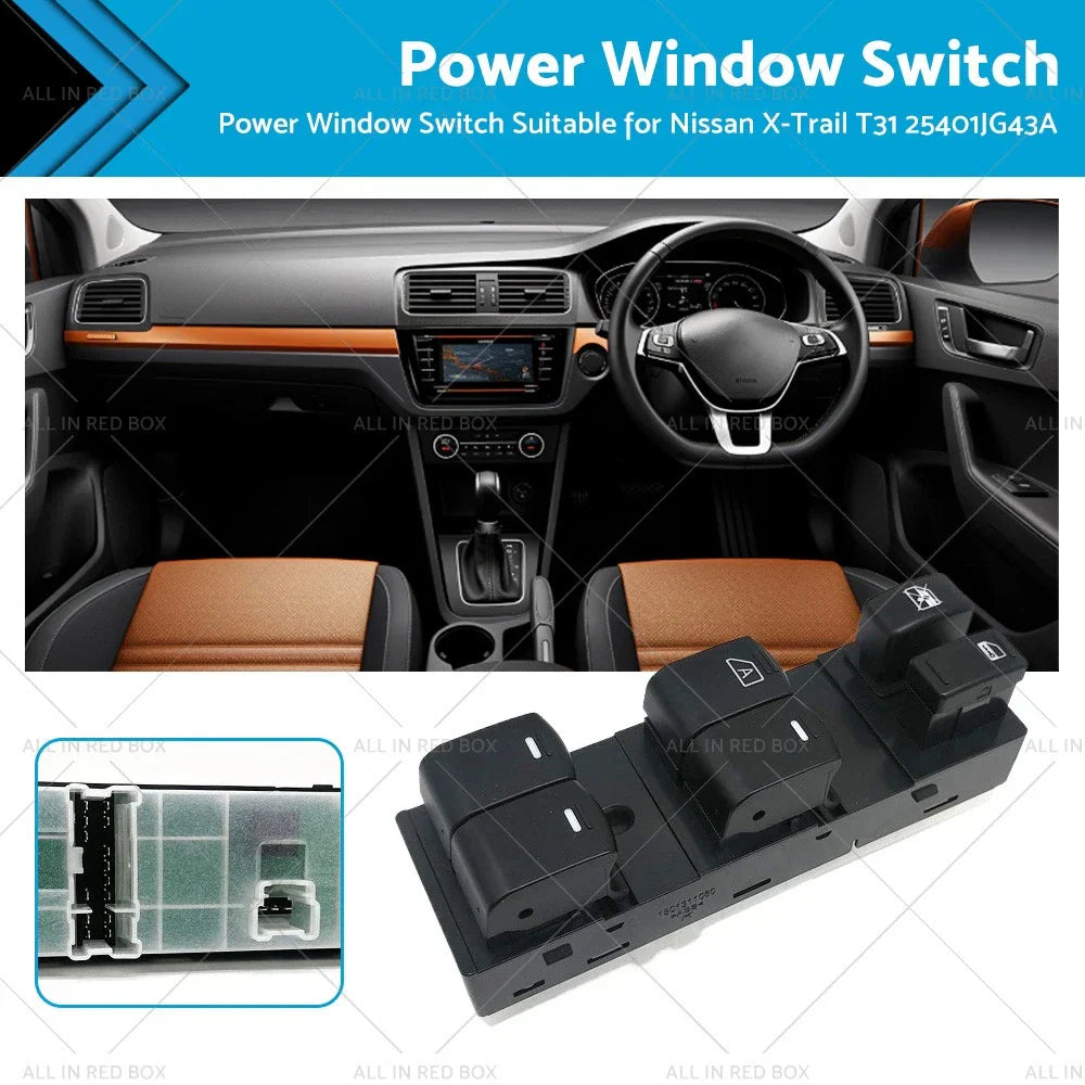Power Window Switch for Nissan X-Trail T31 (2007-2014)