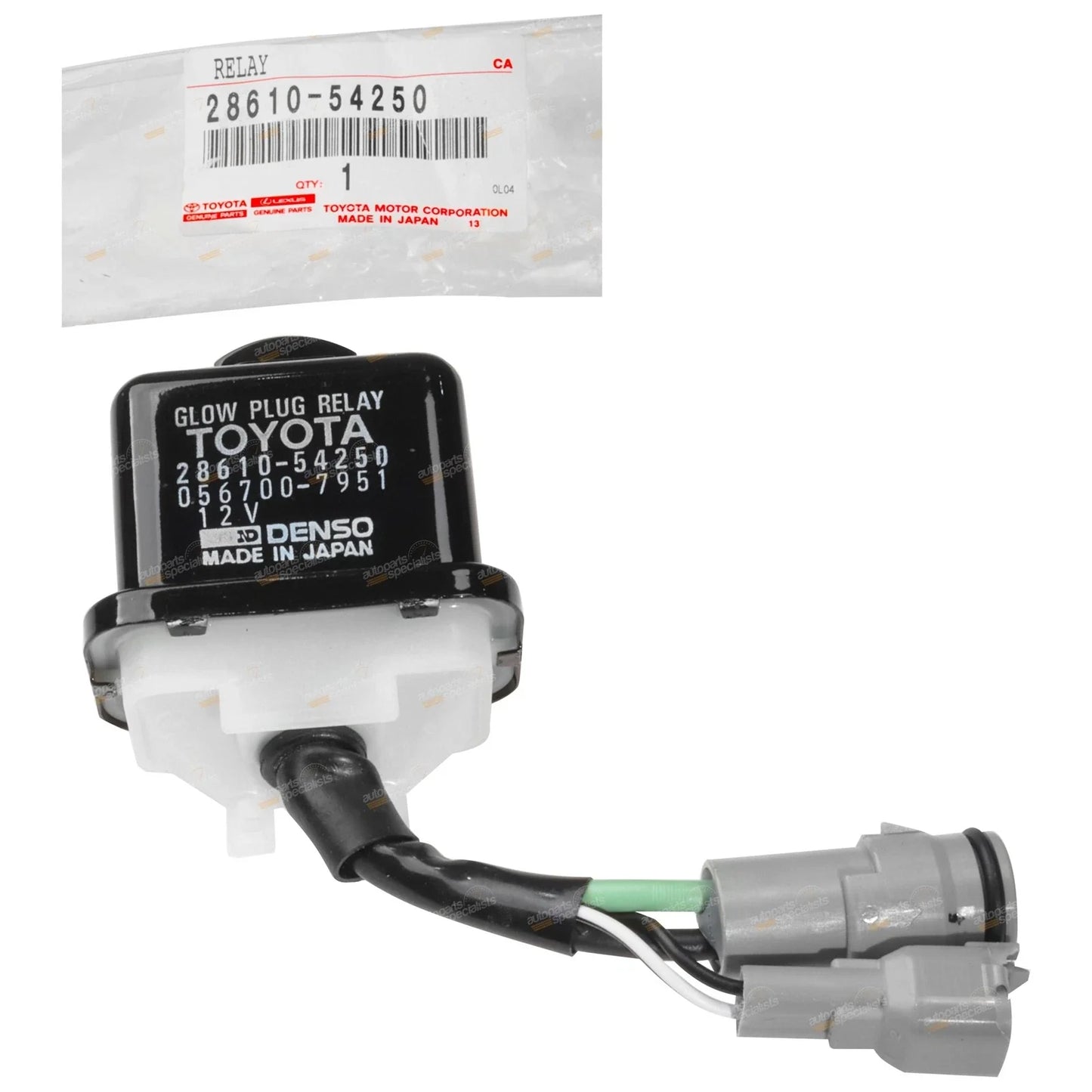 Glow Plug Relay for Hilux 4Runner LN61 (1985–1989)
