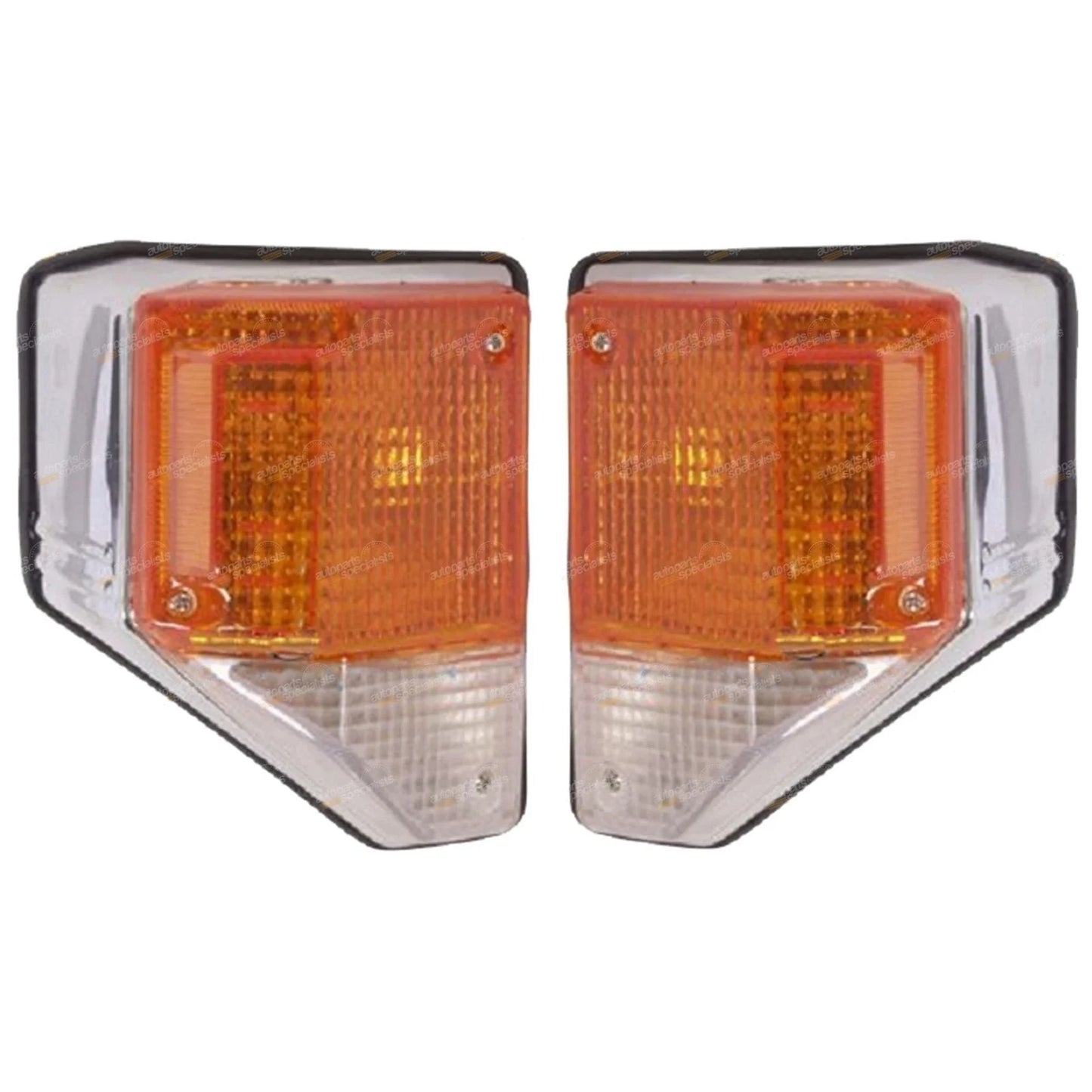 Chrome Indicators for Toyota Landcruiser (1985–1999)