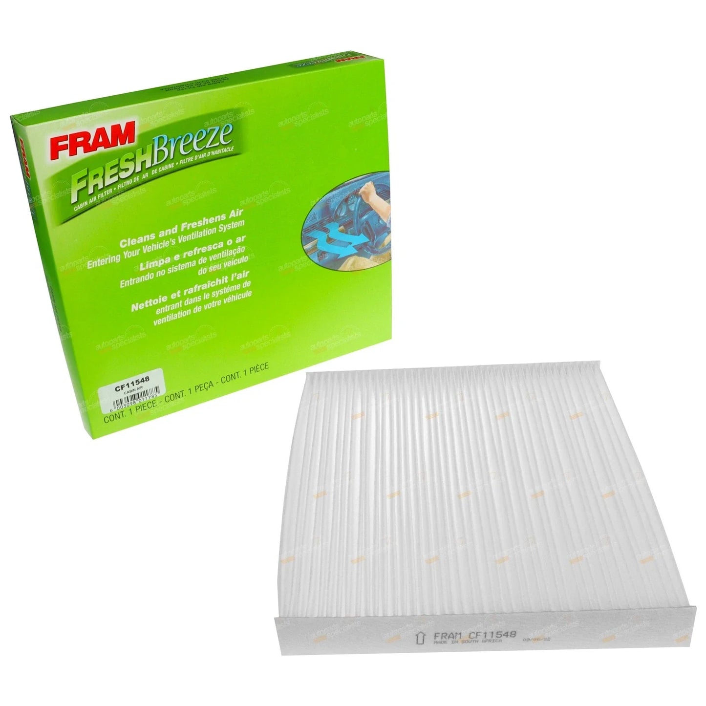 Cabin Air Filter Cleaner for Ford Ranger (2011 - 2021)