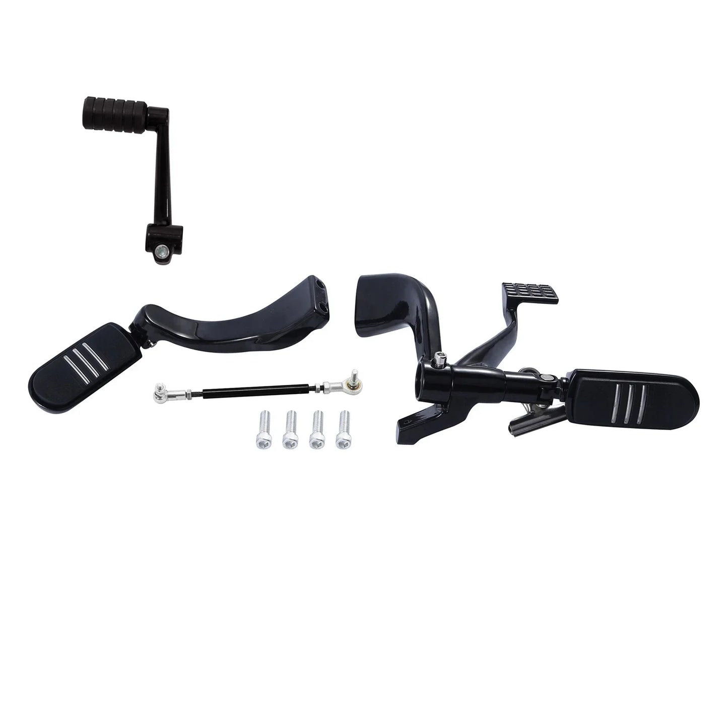 Mid Control Shifter Lever Foot Pegs Kit for Harley Sportster XL (2004 - 2013)