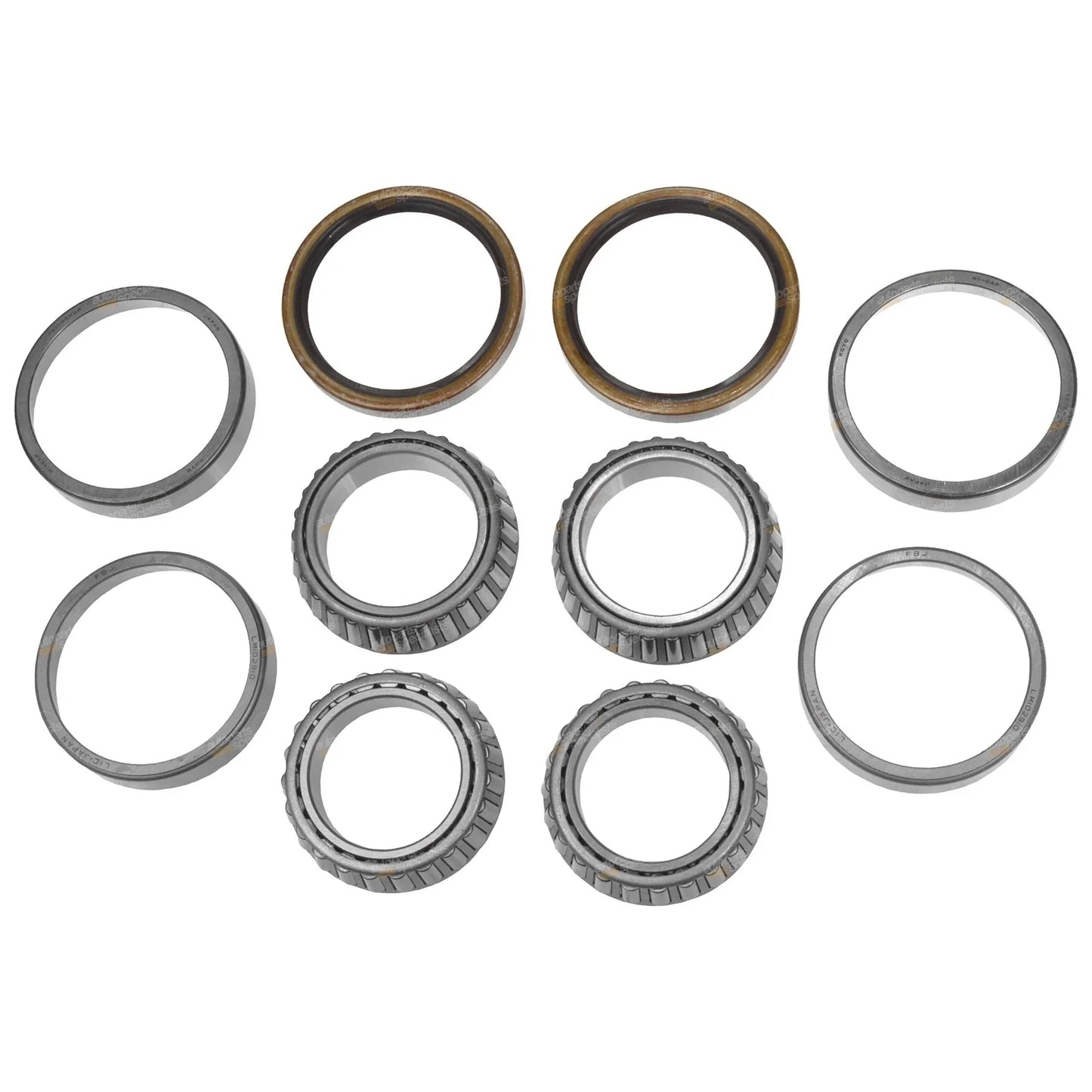 2 x Front Wheel Bearing Kits for Toyota Tarago (1986–1990)