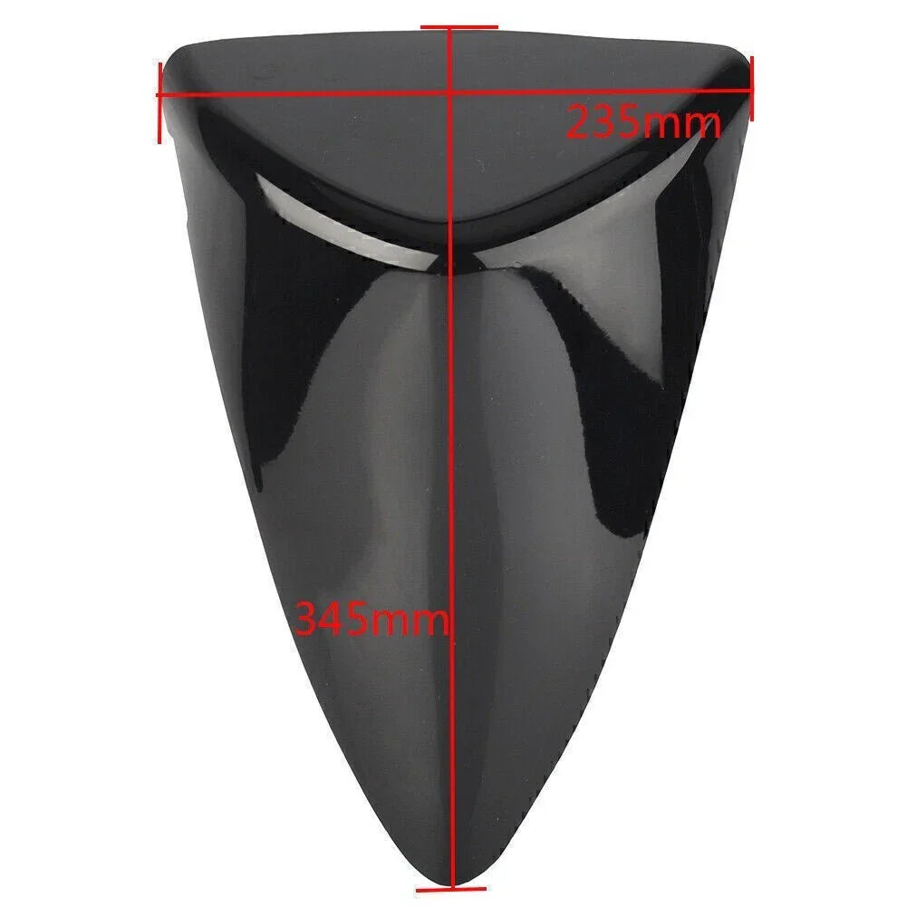 Rear Passenger Seat Cover for Kawasaki Ninja ZX6R 2007-2008 Black