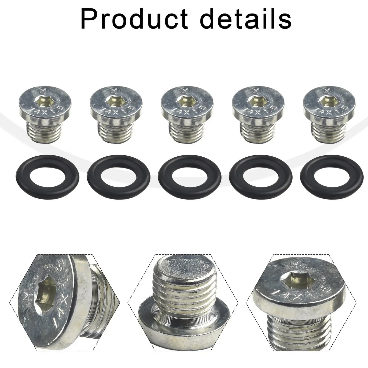 Screw / Black+Silver for BMW E39 E46 E60 E90 Z8 E52