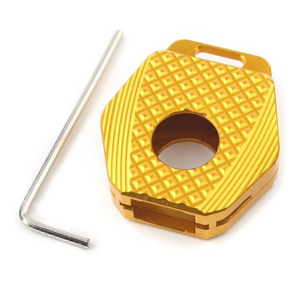 Gold CNC Aluminum Key Ring Cover Case for Honda VFR800 CB600 (2010-2020)