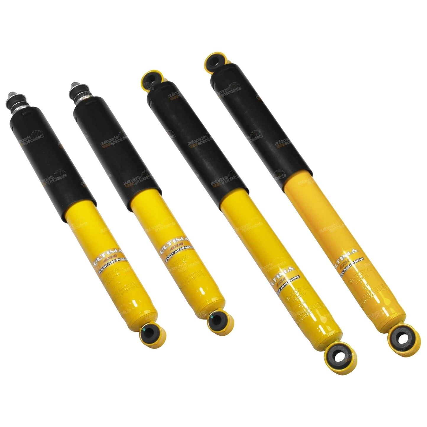 Set 4 Extended Front and Rear Gas Shock Absorbers for Toyota Hilux LN106 RN105