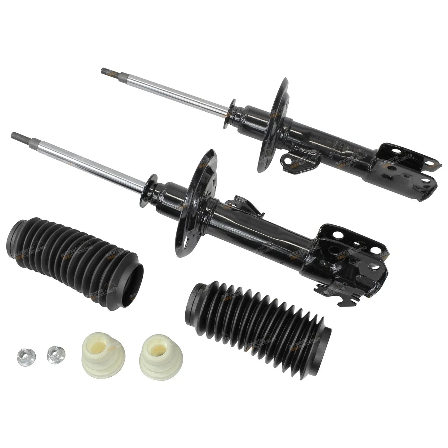 2 x Front Strut Shock Absorbers for Toyota Yaris (2005–2010)