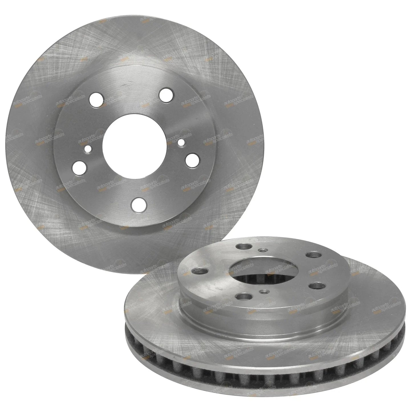 2 x Front Disc Brake Rotors for Toyota Hilux GGN15 KUN16 TGN16 (2005–2015)