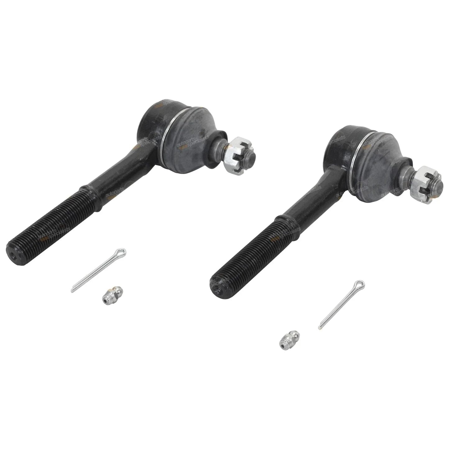 2x Front Outer Left & Right Tie Rod Ends for Nissan Terrano II WD21 (1993-1996)