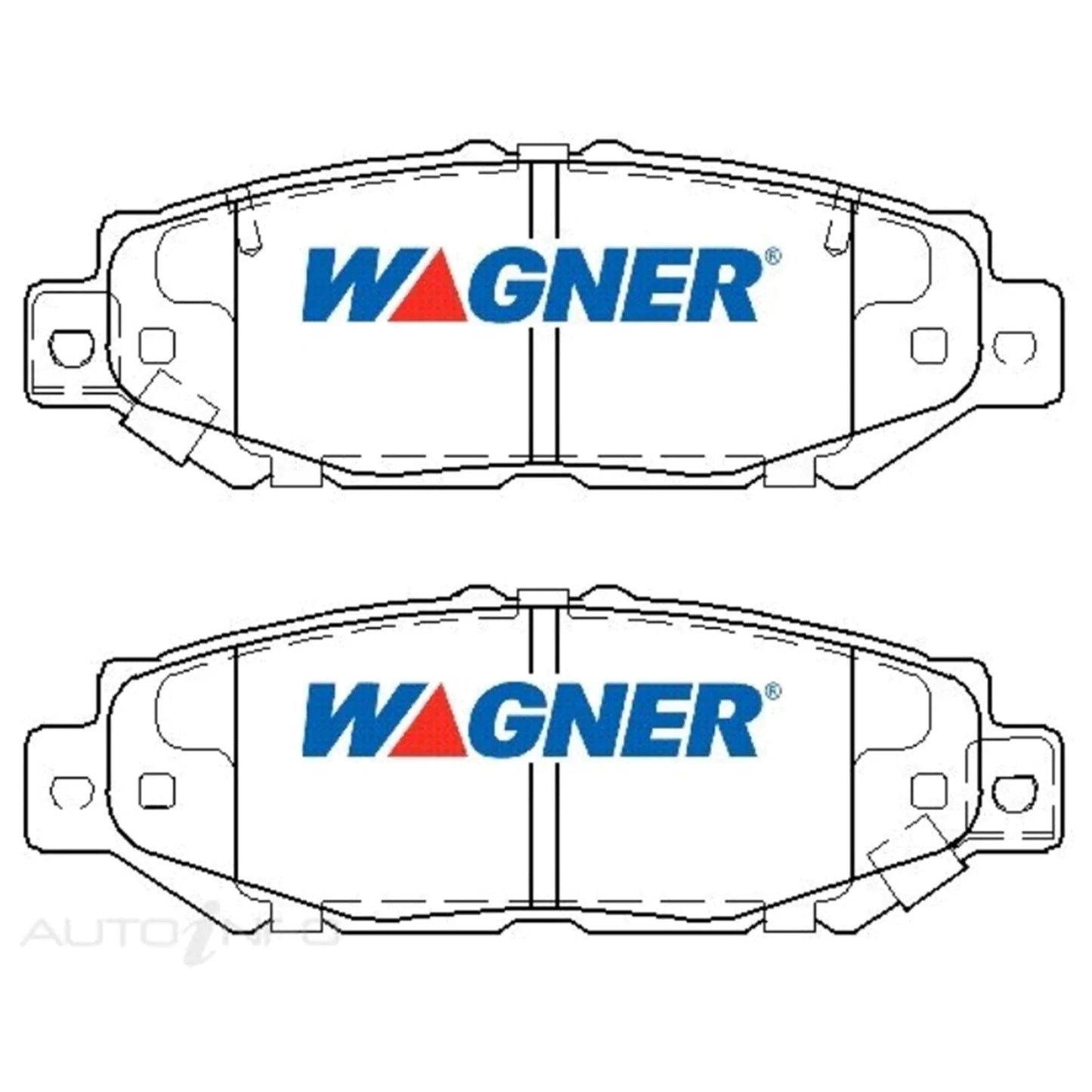 Pad Set Rear Disc Brake for Toyota Chaser JZX100 (1996–2001)