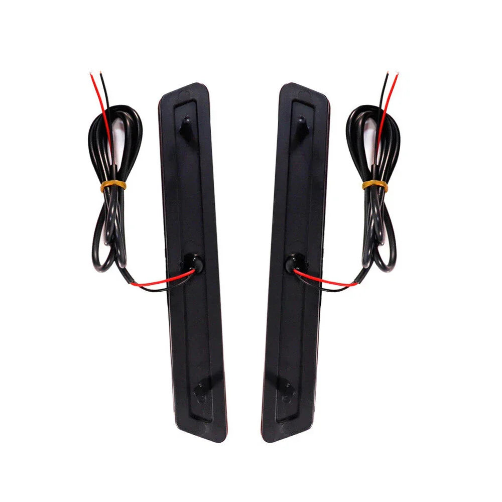 Red LED Rear Side Reflector Lights for Ford Mustang (1999-2004)
