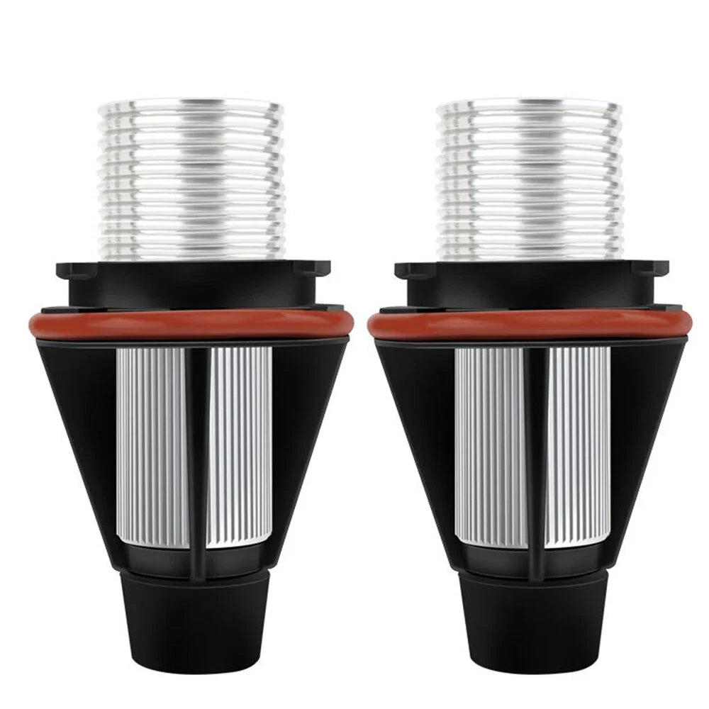 LED Angel Eye Halo Ring Light Bulbs for BMW E39 E60 E87 (1995-2010)