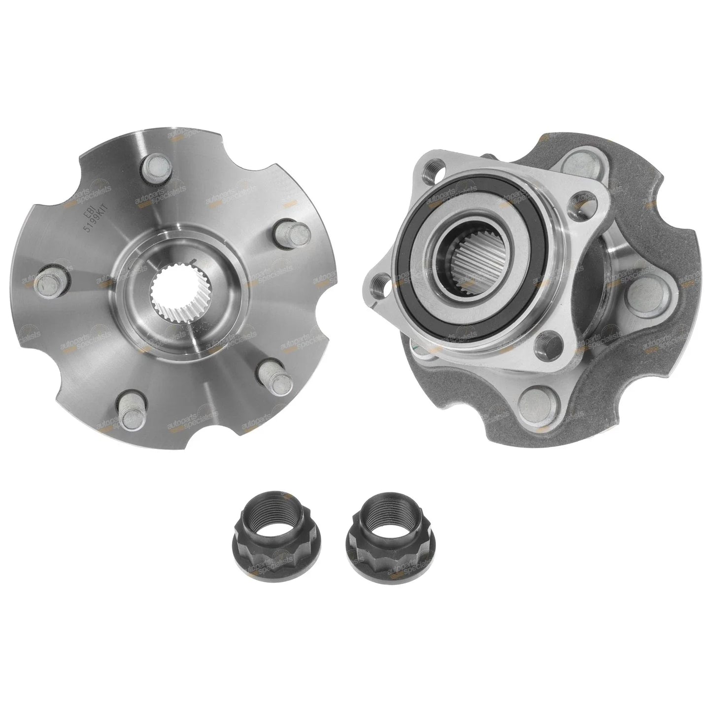 2 x Rear Wheel Bearing Hubs for Toyota RAV4 (05–19)