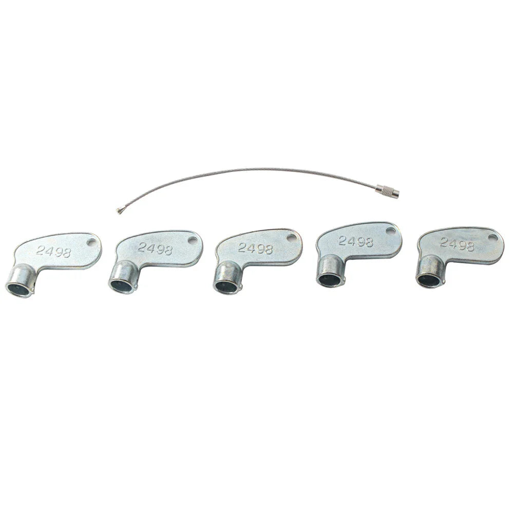 5 x Ignition Keys for Heavy Equipment (2498, 8-94402498)
