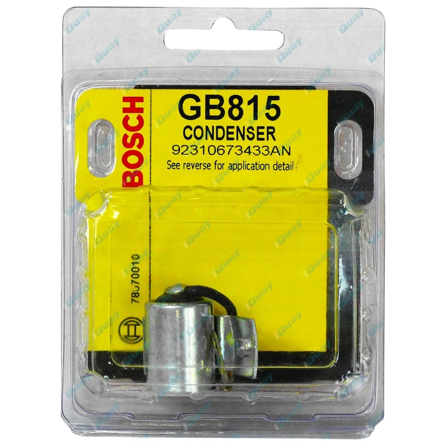 Bosch Ignition Condenser for Toyota Corolla KE70 4cyl 1.3L 4K 1981~1985