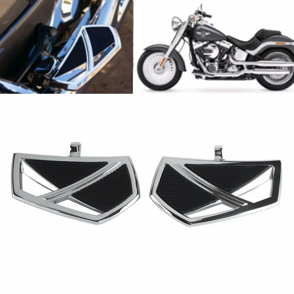 Chrome Foot Peg Set Footpegs for Harley Softail Standard (2018-2023)
