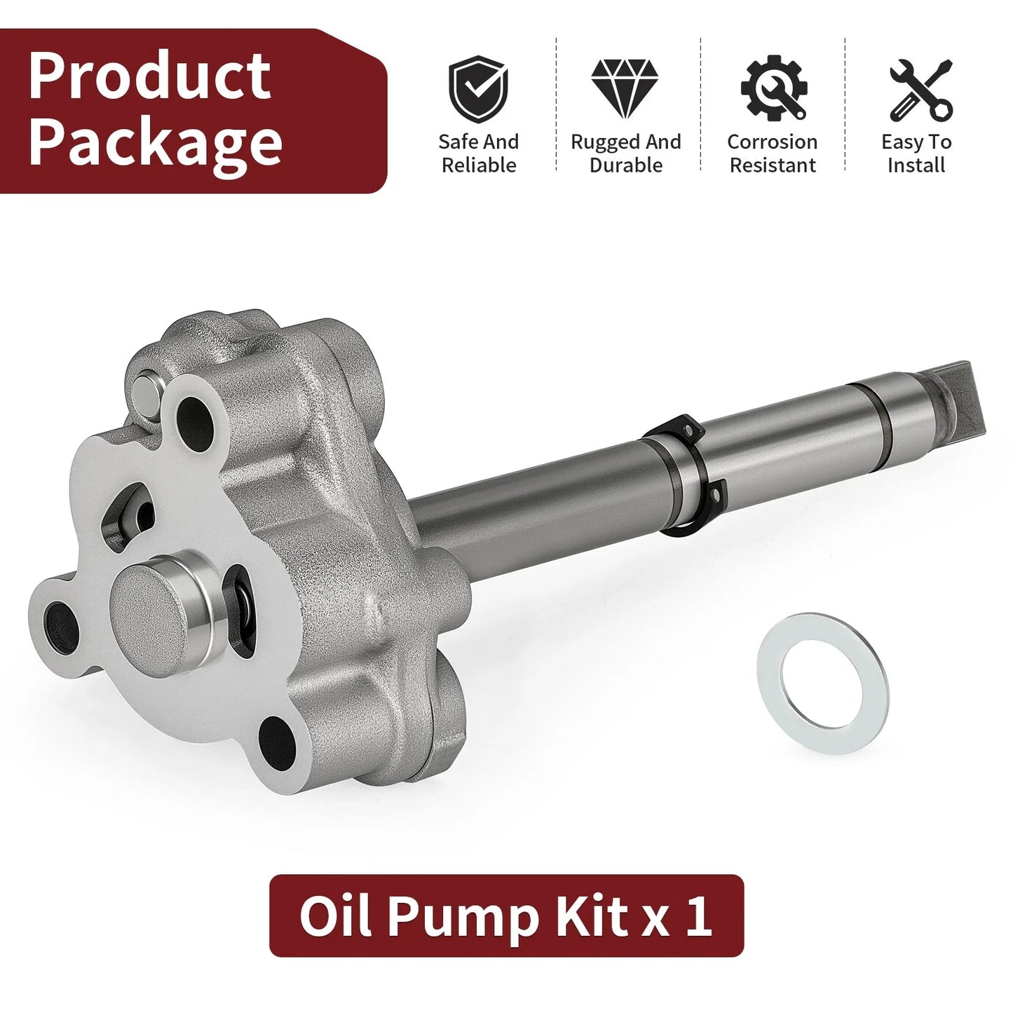 Oil Pump Assembly for Yamaha Wolverine 450 YFM450FX 4x4 (2006–2010)