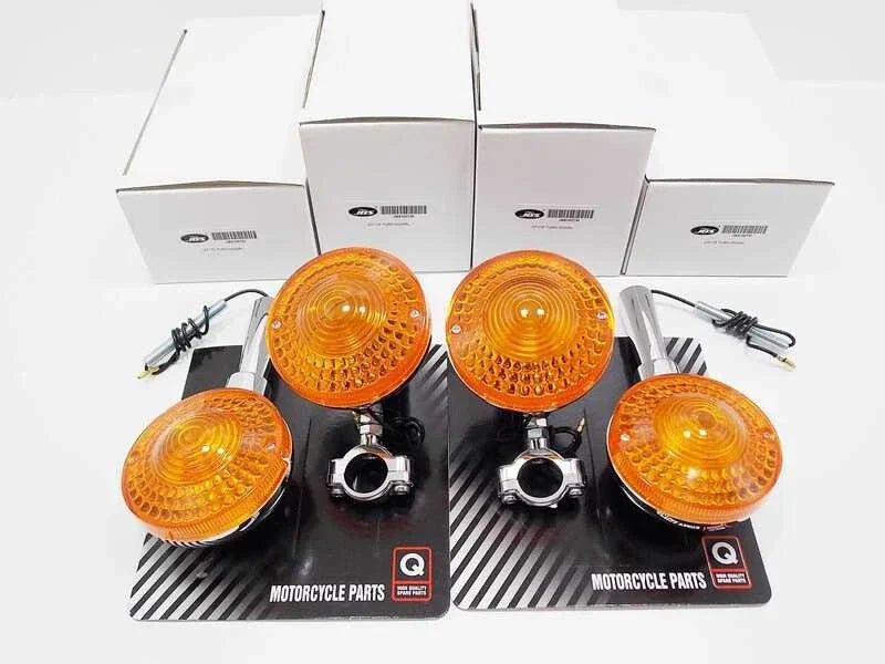 Yamaha DT175 Turn Signal Indicator Set Front Rear (1974-1979)