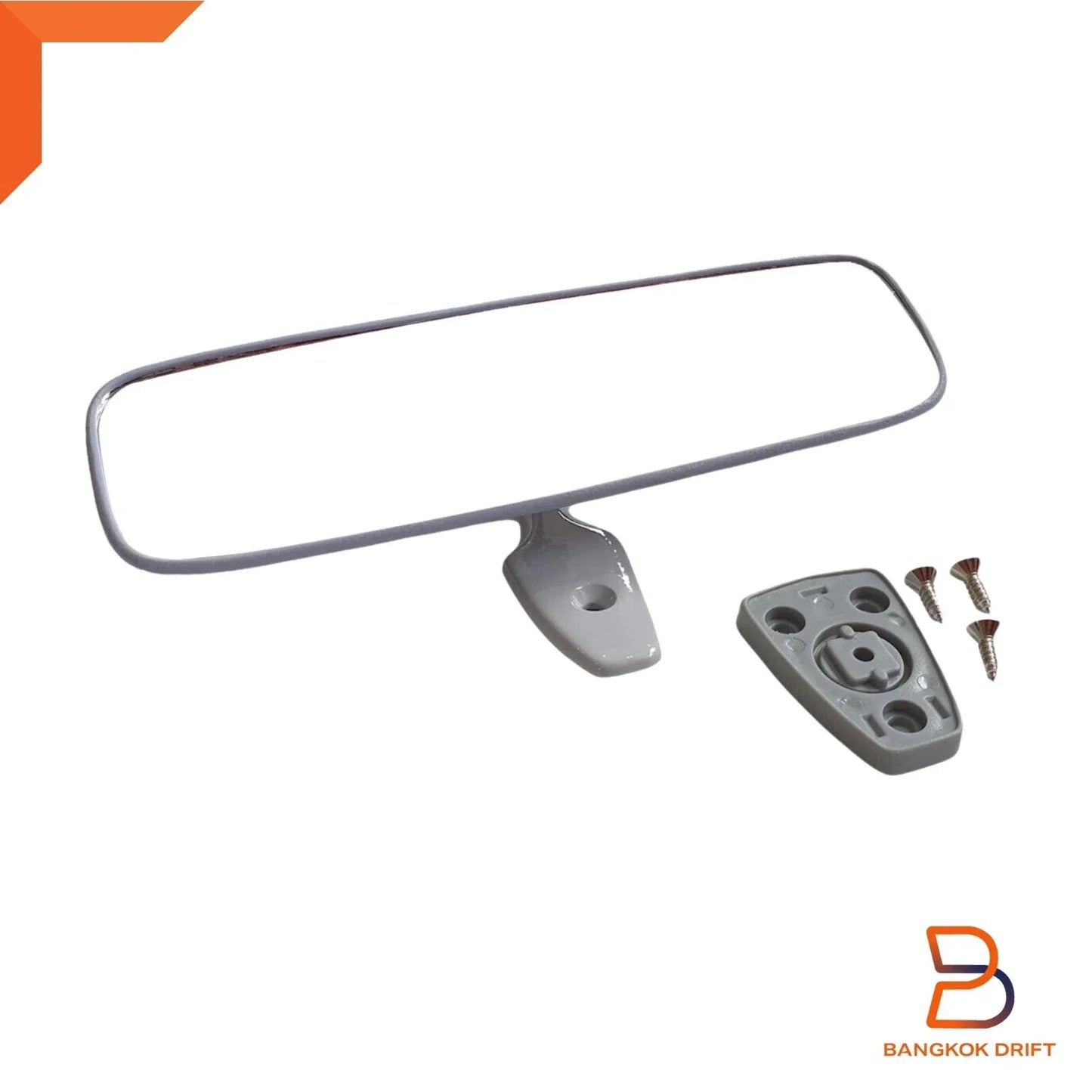 Grey Interior Rear View Mirror for Nissan 720 Ute (1979-1986)