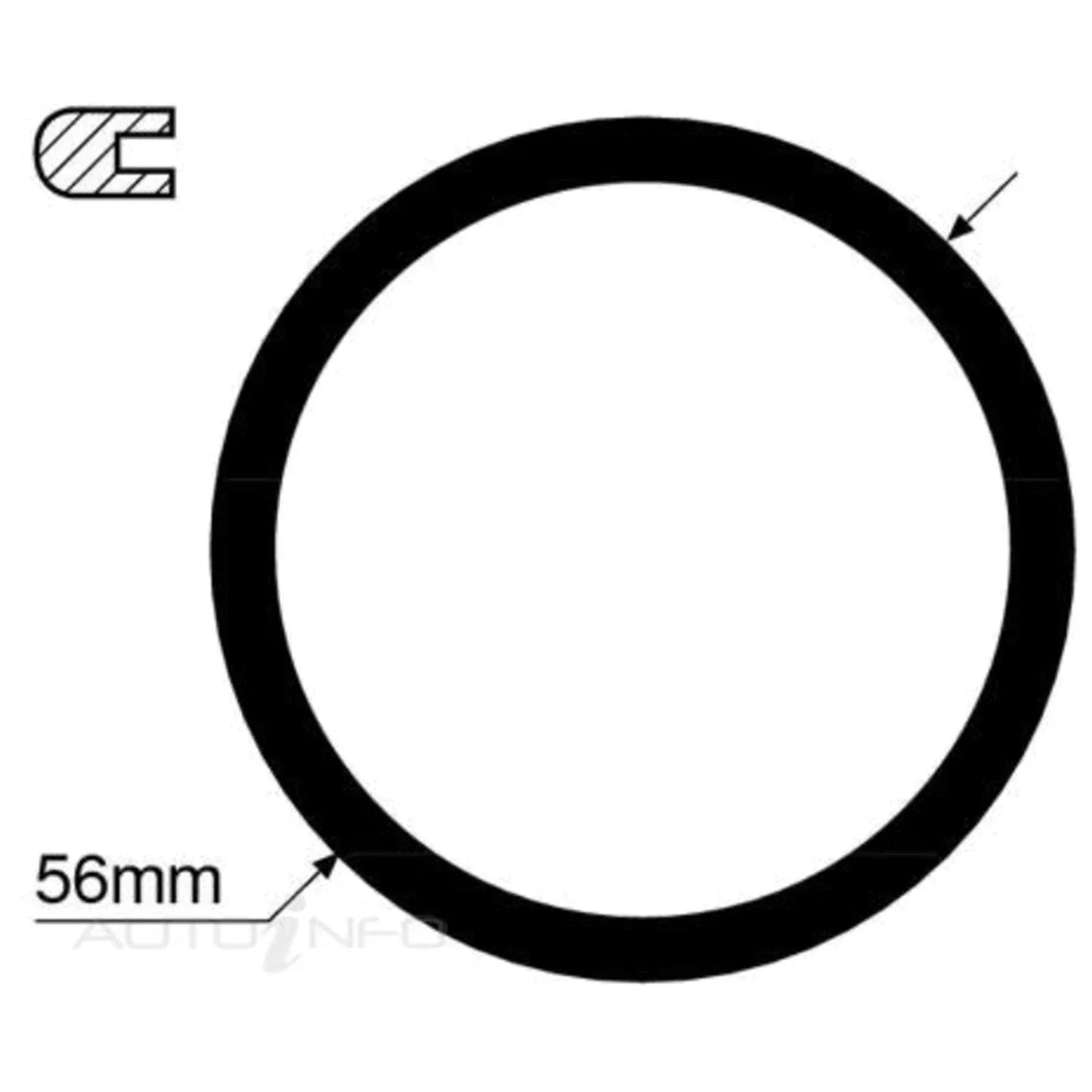 Thermostat Housing Gasket Seal for Toyota Caldina ST215 4cyl 2.0L 3S-GTE 1997~02