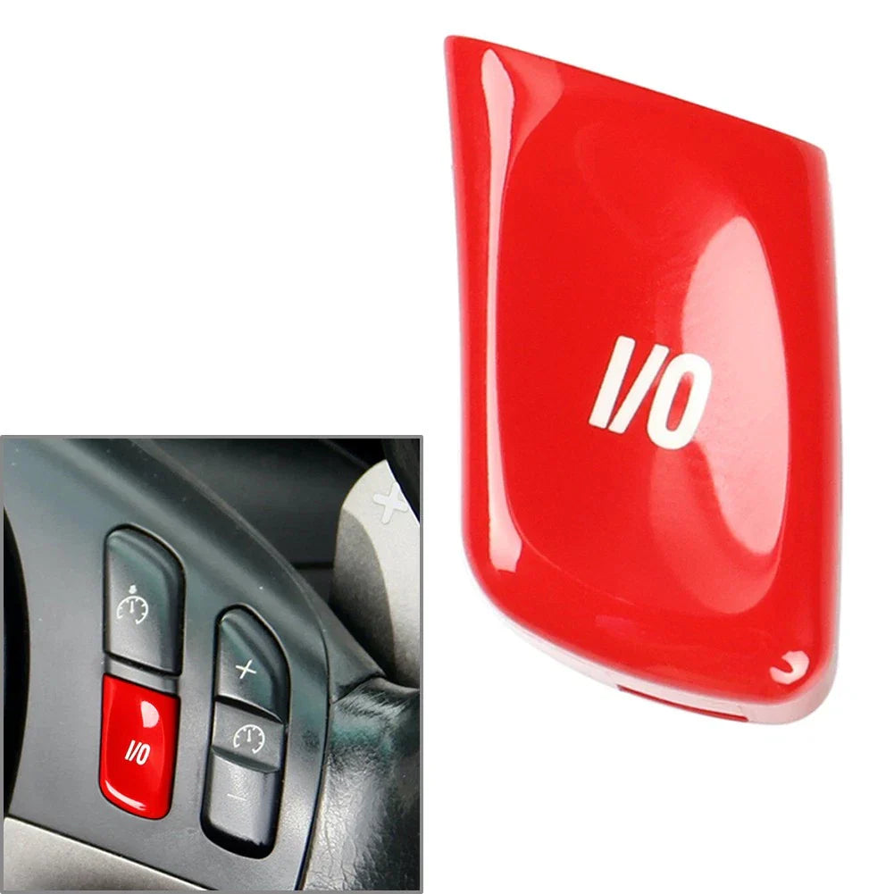 Red I/O Switch Button Trim for BMW 3 Series E46 M3 (1998-2006)