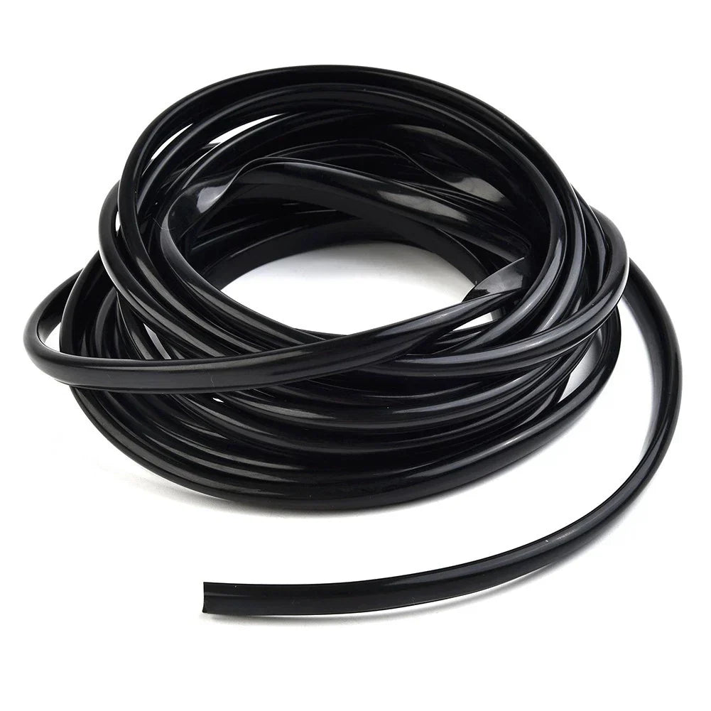 1pc 6M U-Shape Auto Door Moulding Rubber Strip Trim Guard Edge Protector Cover for Car