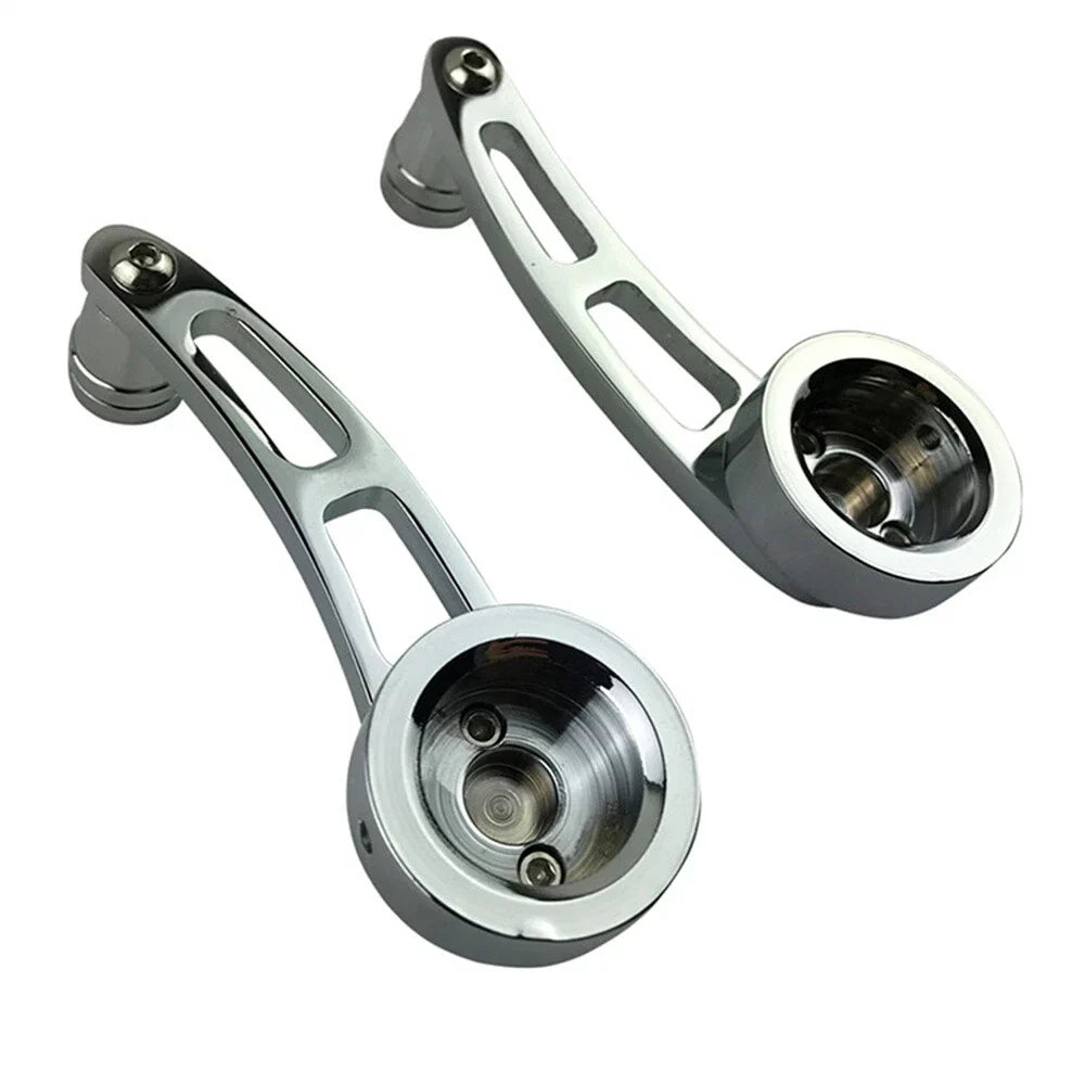 4-1/4" Chrome Billet Aluminum Window Crank Handle for Chevy Ford Buick Chrysler