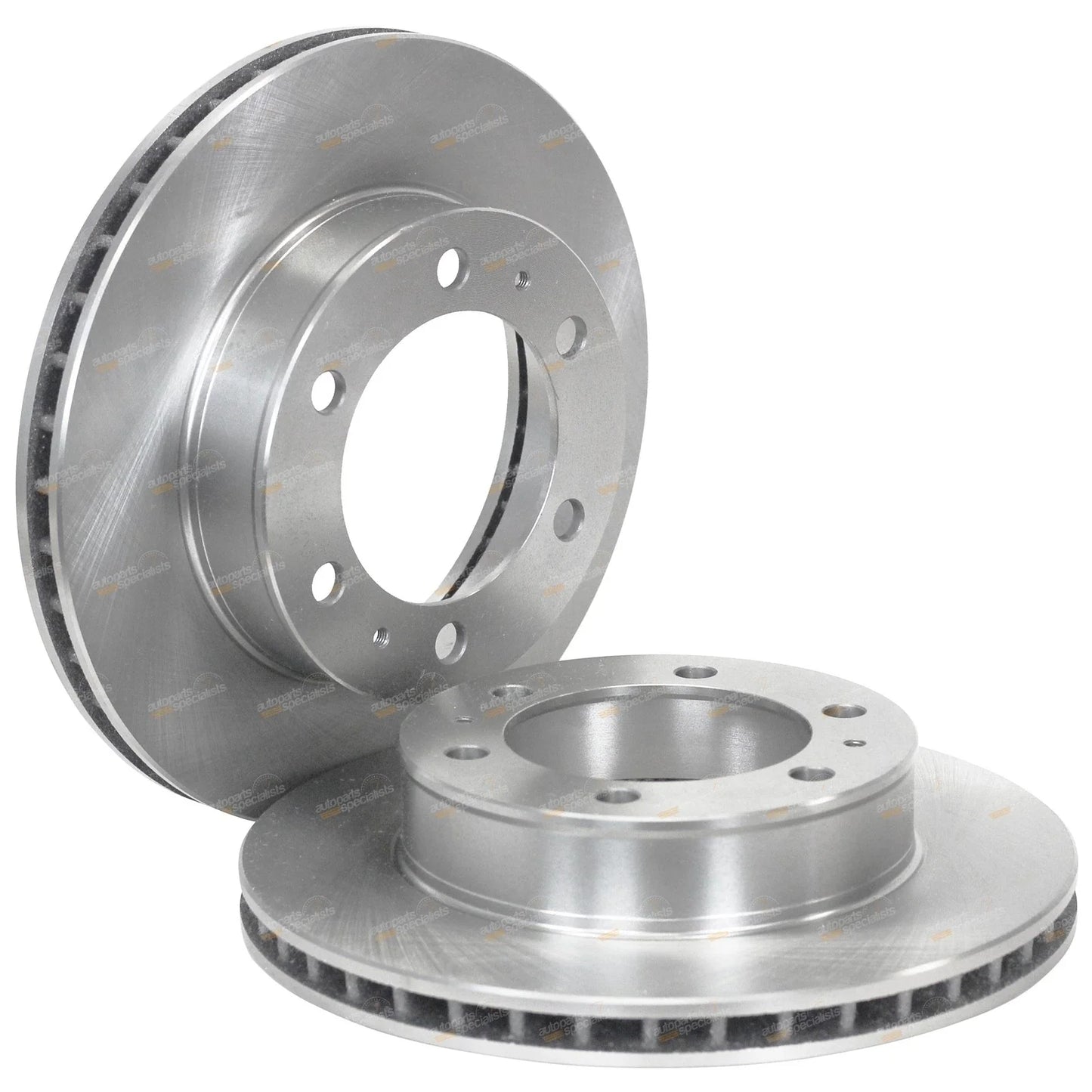 2 x Front Disc Brake Rotors for Toyota Hilux (2004–2011)