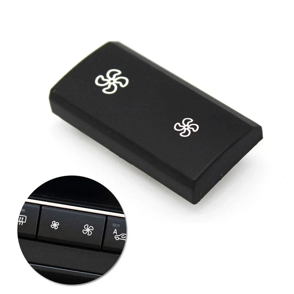 Car Wind Air Volume Conditioning Fan Switch Button Cover for BMW X5 X6 (2007-2013)