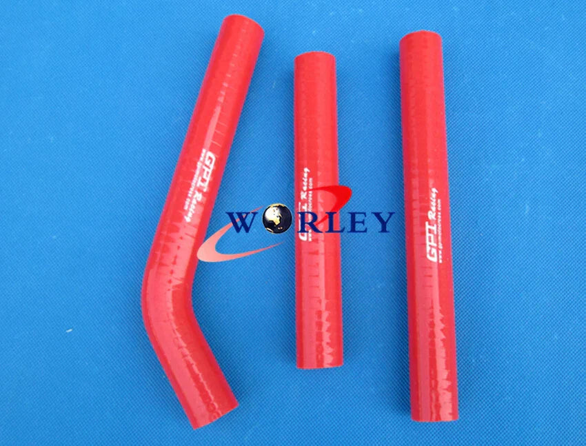 Blue Silicone Radiator Water Hose Kit for KTM 125 SX 144 SX 150 (2007-2010)