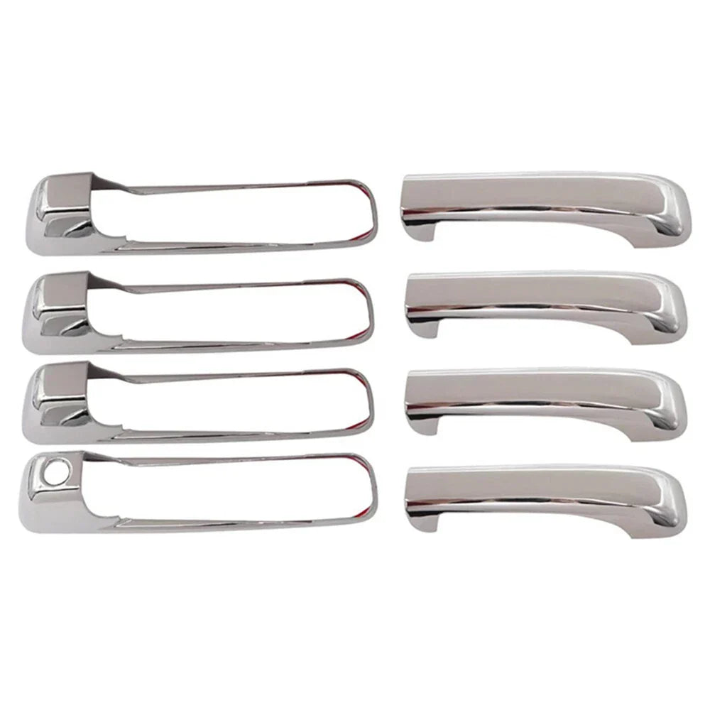 4 x Chrome Door Handle Cover Caps for Dodge Ram 1500 2500 3500 4500 (2009-18)