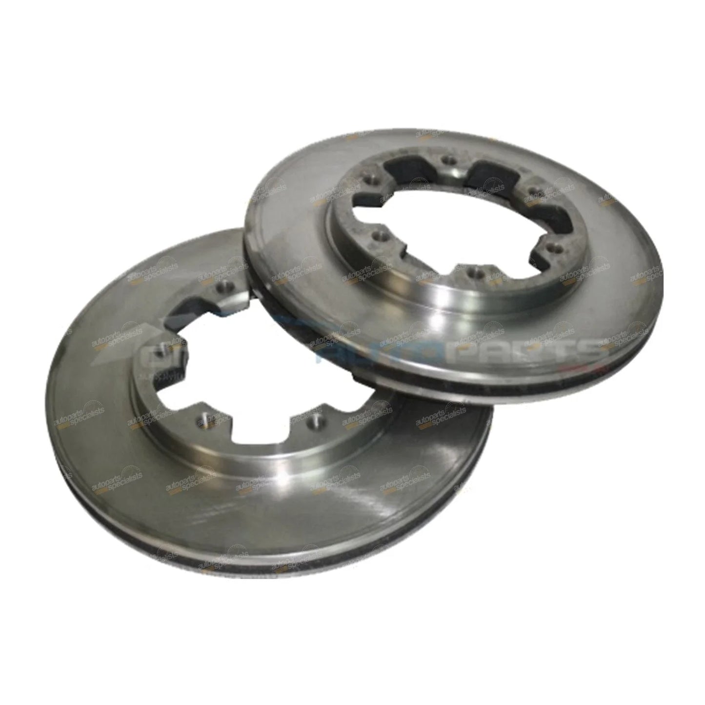 2x Front Disc Brake Rotors for Navara D22 RWD 1997-2007