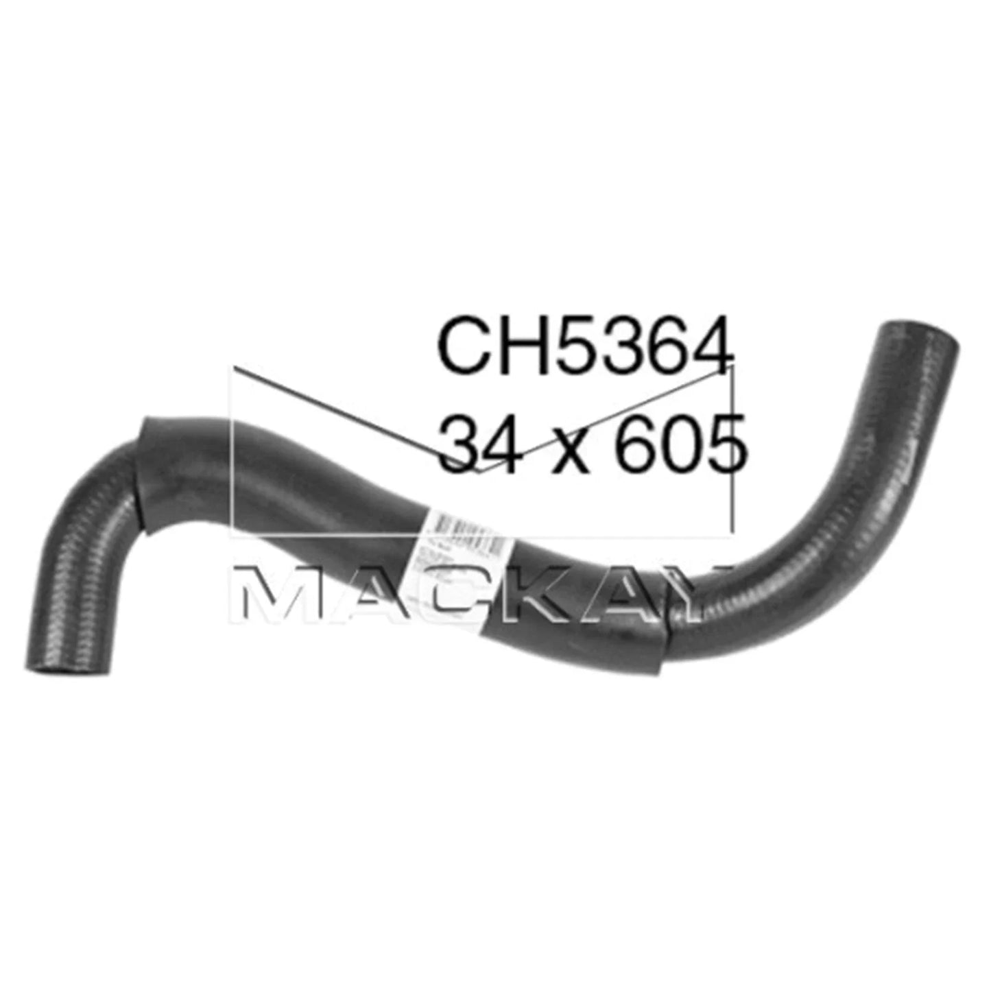 Lower Radiator Hose for Mitsubishi Challenger 2.5L 4D56T (2009 - 2015)