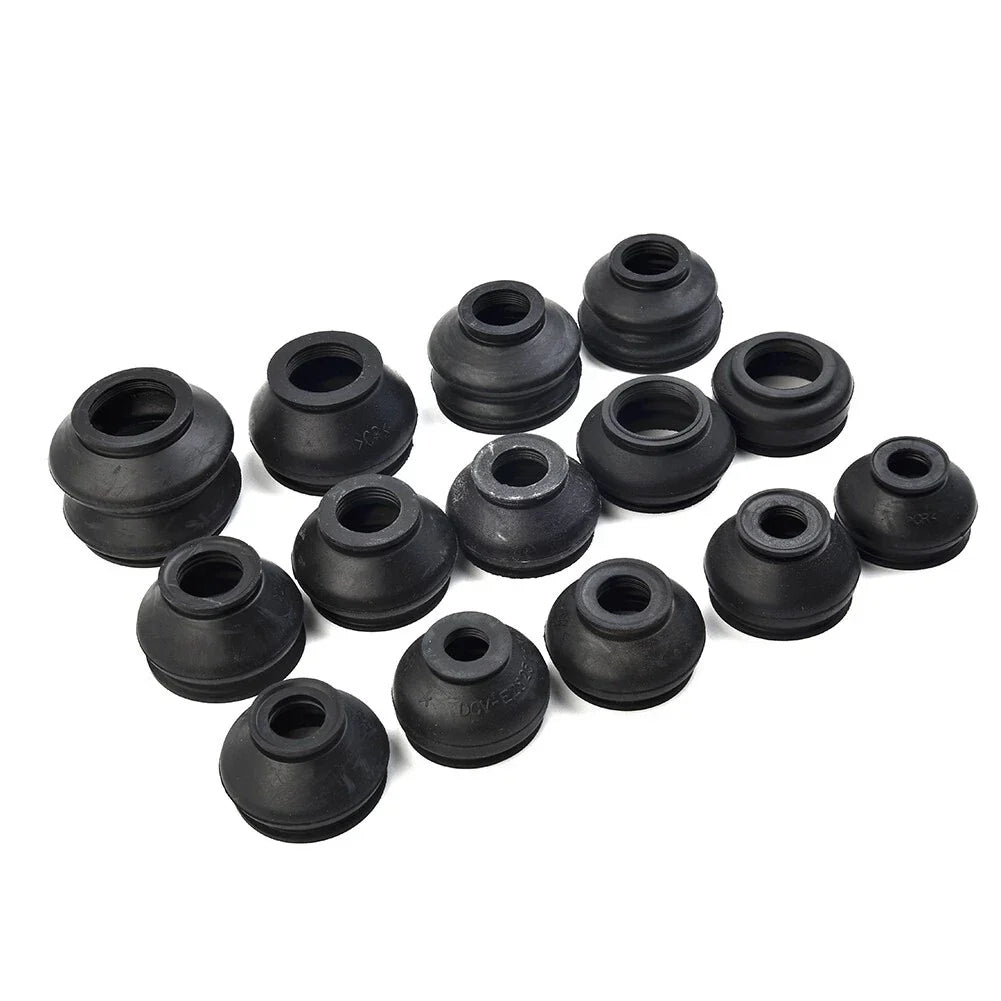 28Pcs Ball Joint Boot Suspension Dust Cover Track Tie Rod Linkage