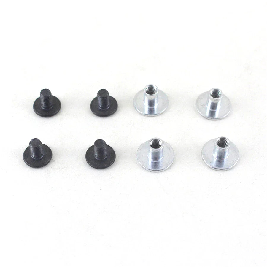 Universal Car Aluminum Alloy & Rubber Heel Plate Pedal Mat