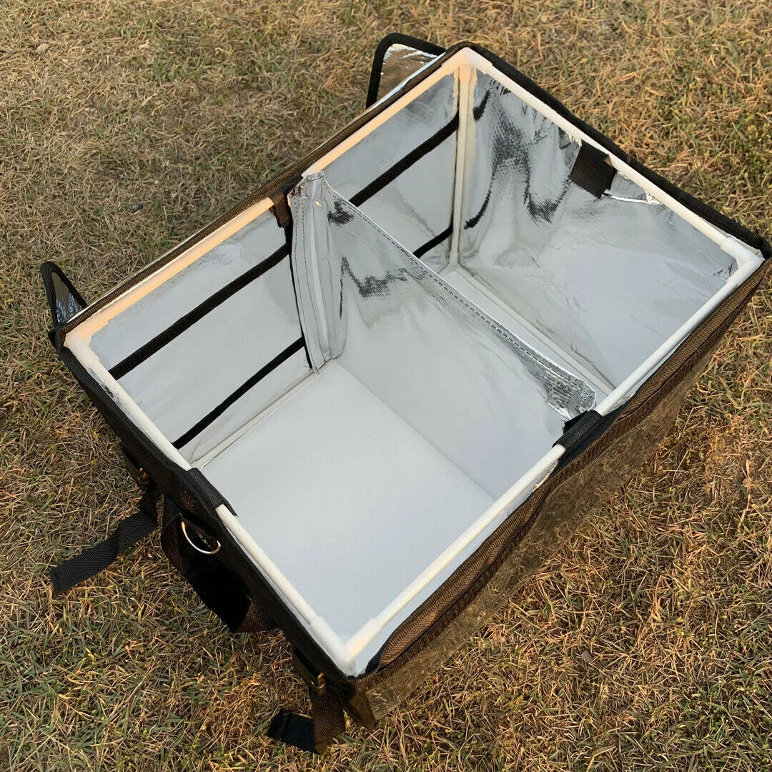 62L Thermal Insulated Cool Bag for Food Delivery & Picnic Case