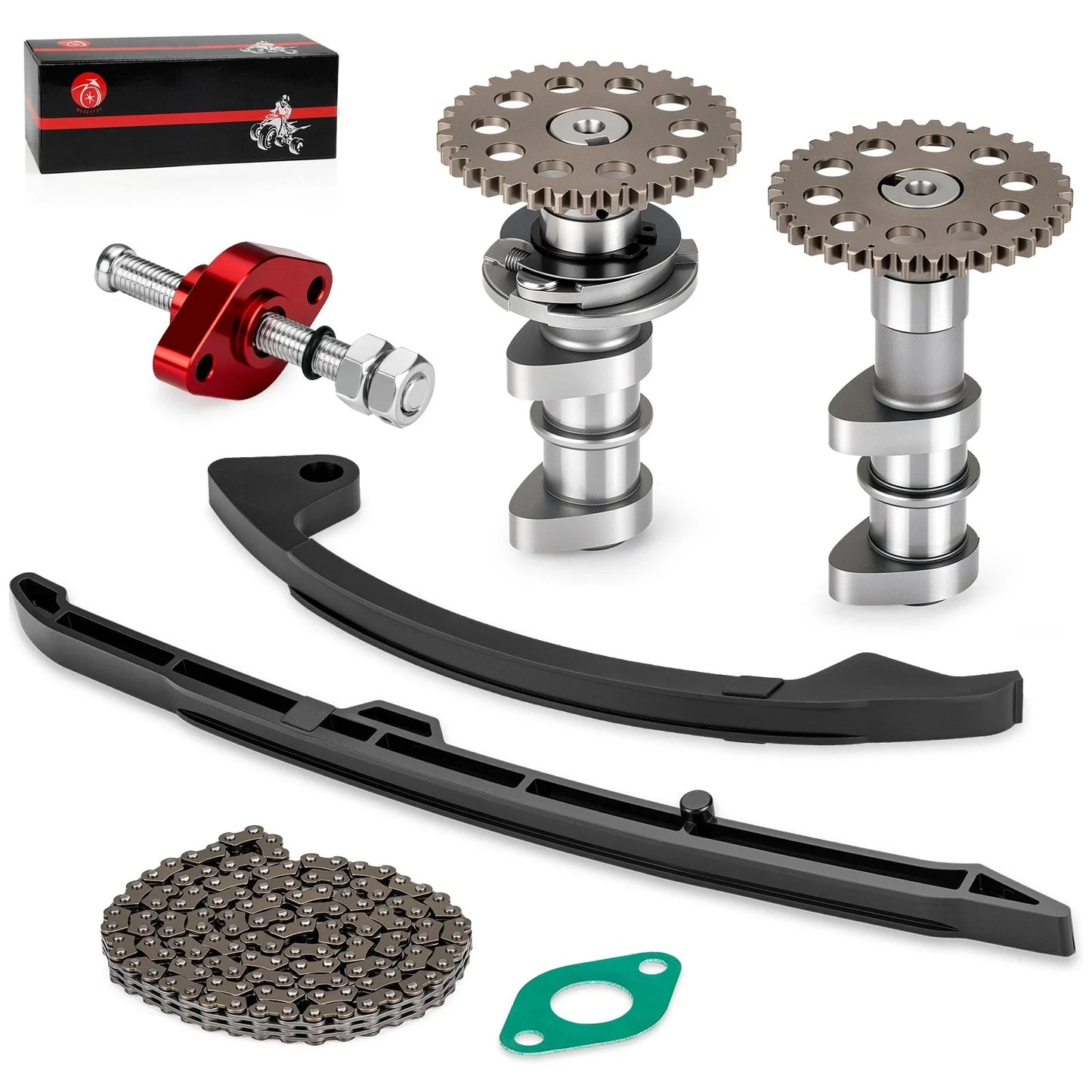 Intake/Exhaust Camshaft w/ Guides Tensioner for Suzuki Z400 (2003–2009)