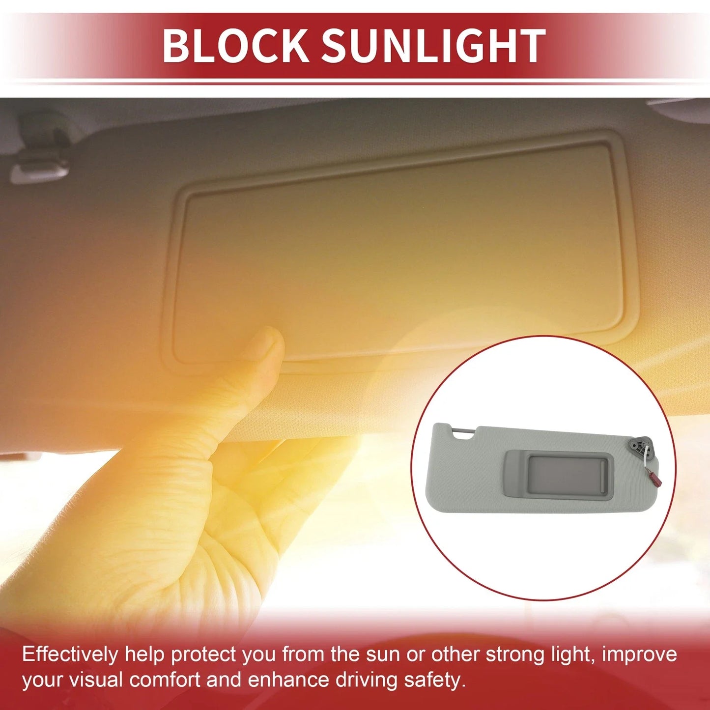 Sun Visor for BMW 3 Series E90 E91 (2005-2013)