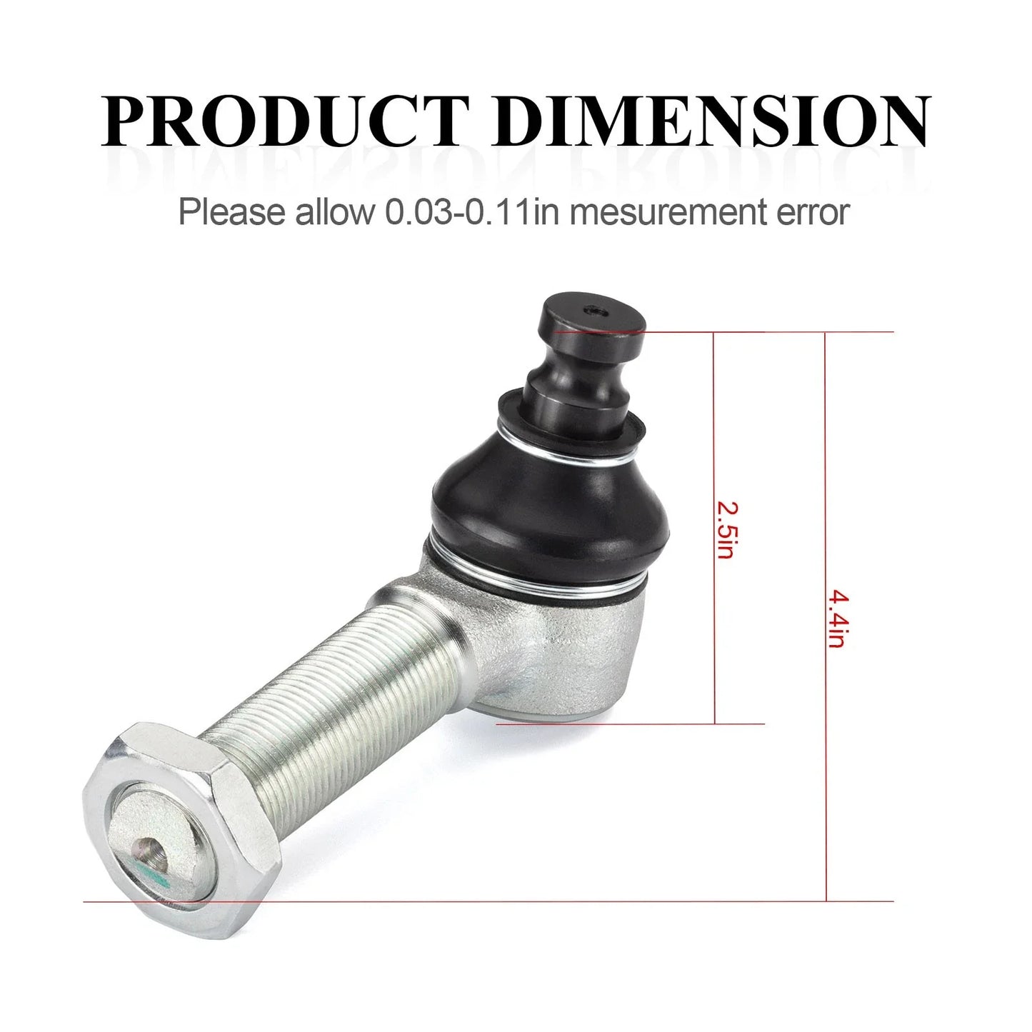 Front Upper A-Arms 2 x Adjustable Ball Joint for Polaris RZR S 800 (2009–2014)