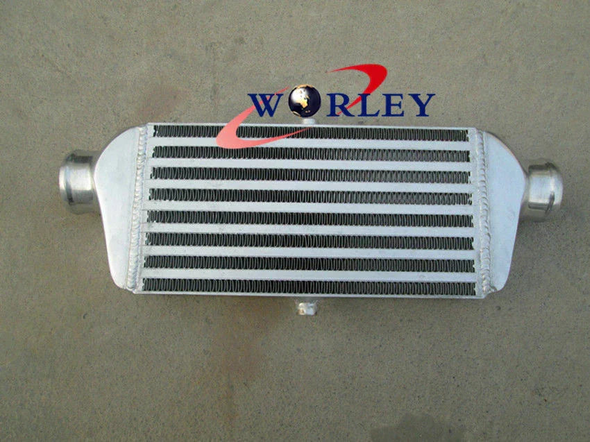 Aluminum Turbo Intercooler 280 x 130 x 50 mm 2.2" Inlet/Outlet for Car Model