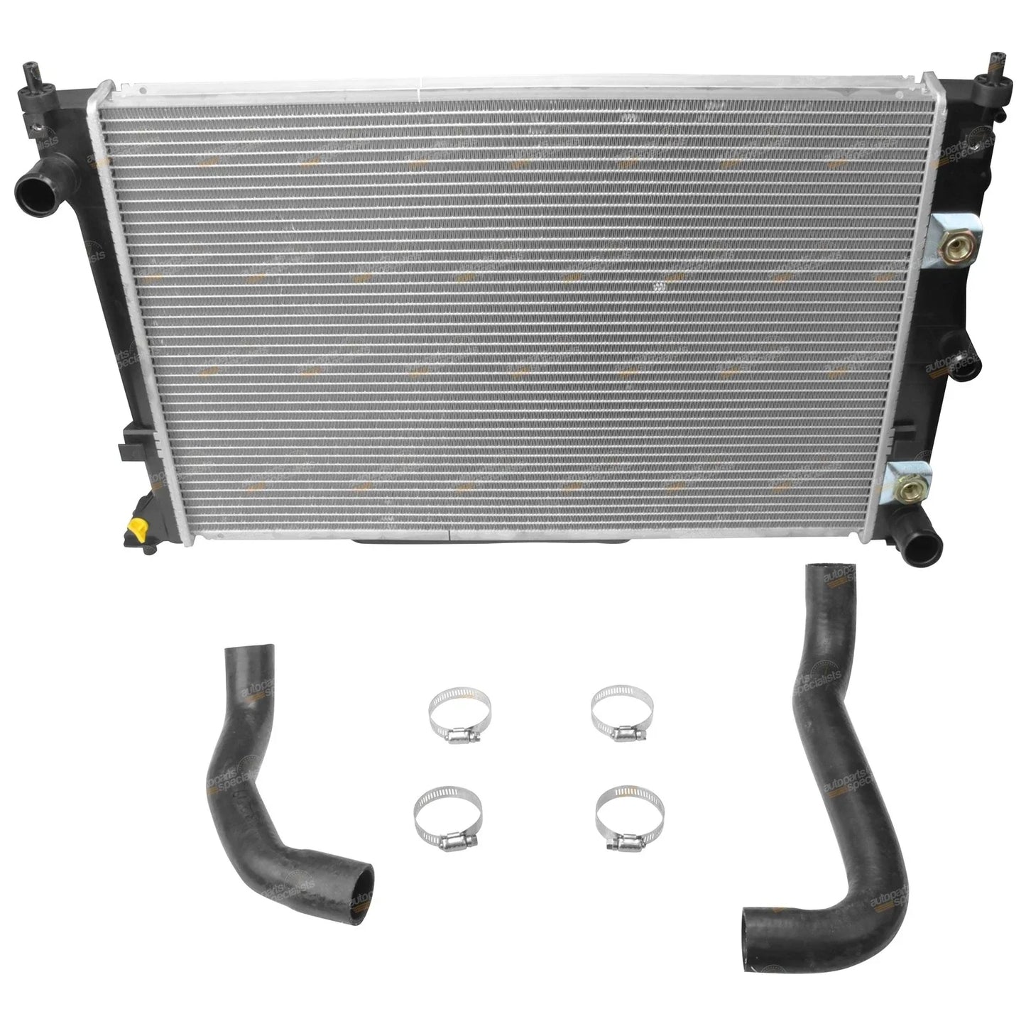 Radiator + Upper & Lower Hose Kit Ford Falcon BA 4.0L Barra (2002-2005)
