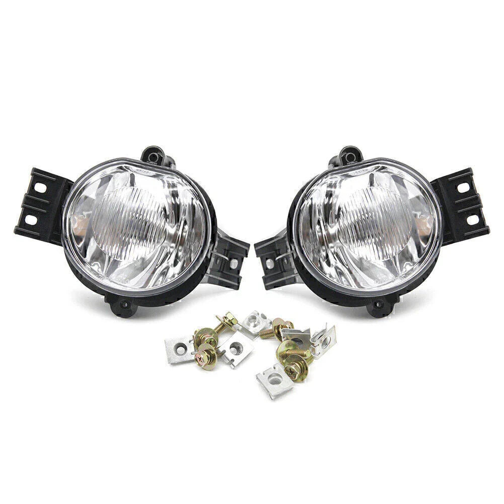 Clear Front Fog Light Lamps for Dodge Ram 1500 2500 3500 (2002-2008)